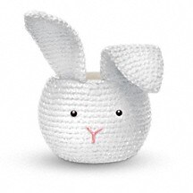Teleflora's Cuddle Bunny Bouquet Vase