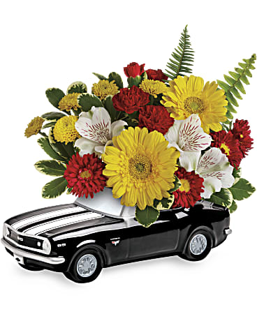 Teleflora's '67 Chevy Camaro Bouquet Bouquet