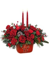 Deluxe size, 15 inches height and 18 and a half inches wide.