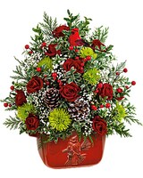 Deluxe size, 16 1/4 inches height and 14 and a half inches wide.