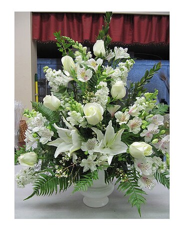 As Shown size, inches height and inches wide.