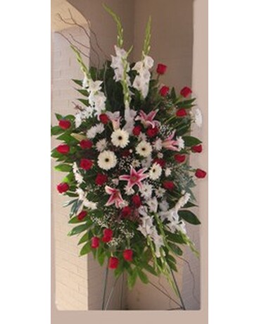 As Shown size, inches height and inches wide.