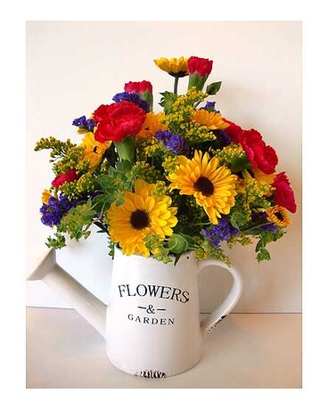 Deluxe Adds 3 roses size, inches height and inches wide.