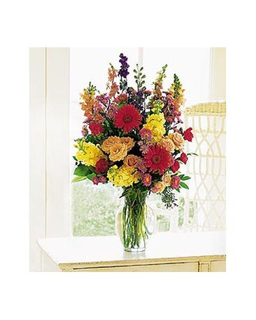 As Shown size, inches height and inches wide.