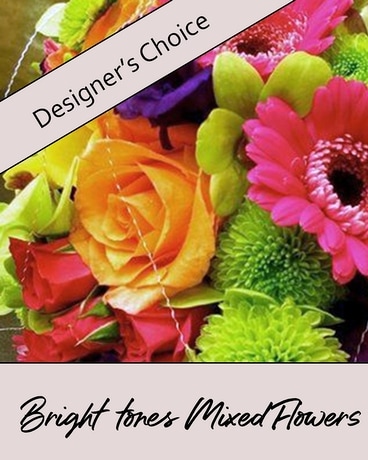 Standard Hand tied size, inches height and inches wide.