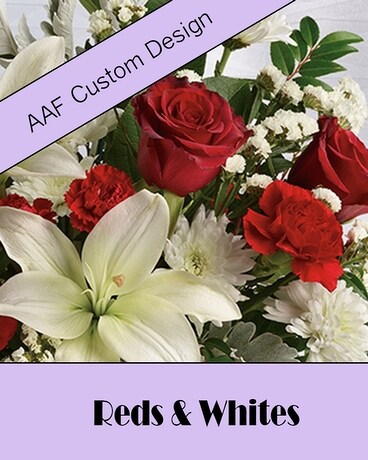 Hand tied bouquets size, inches height and inches wide.