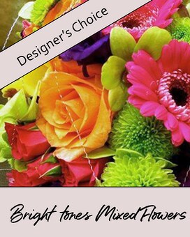 Premium Hand Tied size, inches height and inches wide.