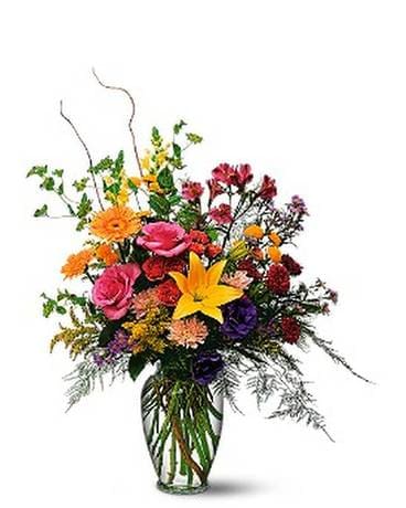 Standard - designed in cube vase, not shown size, inches height and inches wide.
