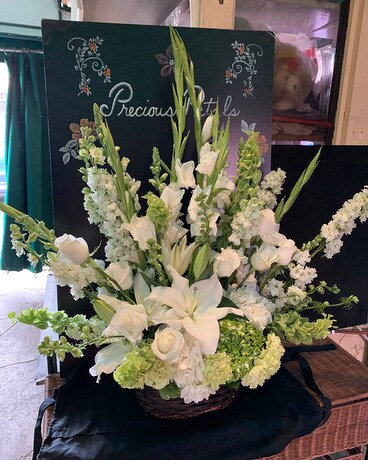 Premium size, inches height and inches wide.