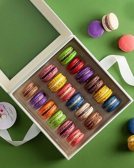8 piece box size, inches height and inches wide.