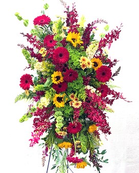 Larger and Fuller size, inches height and inches wide.
