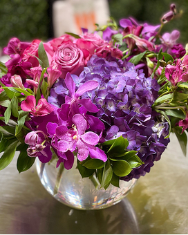 Purple Sapphire - Fuller size, 12 inches height and 12 inches wide.