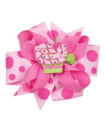 Bow size, inches height and inches wide.