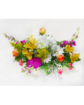 Pretty round size, inches height and inches wide.