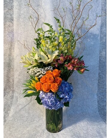 Impressive size, 32 inches height and 14 inches wide.
