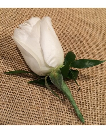 White Rose size, inches height and inches wide.