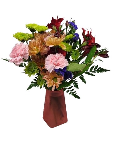 Standard size, 15 inches height and 9 inches wide.