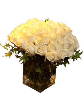Standard (Red Roses) size, 10 inches height and 10 inches wide.