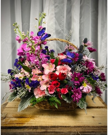 Standard size, 13 inches height and 11 inches wide.