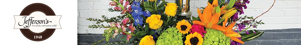 Sympathy flowers from Jefferson's.