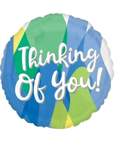 Thinking of You size, inches height and inches wide.