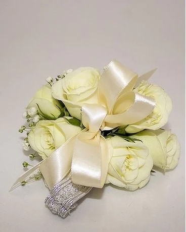 White size, inches height and inches wide.