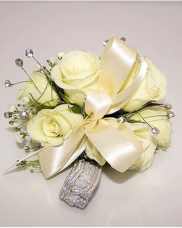 White size, inches height and inches wide.