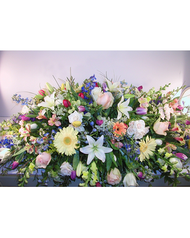 Standard size, 17 inches height and 54 inches wide.