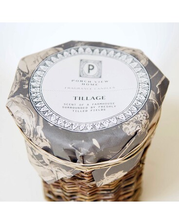 Tillage (scent of a farmhouse surrounded by freshly tilled fields) size, inches height and inches wide.