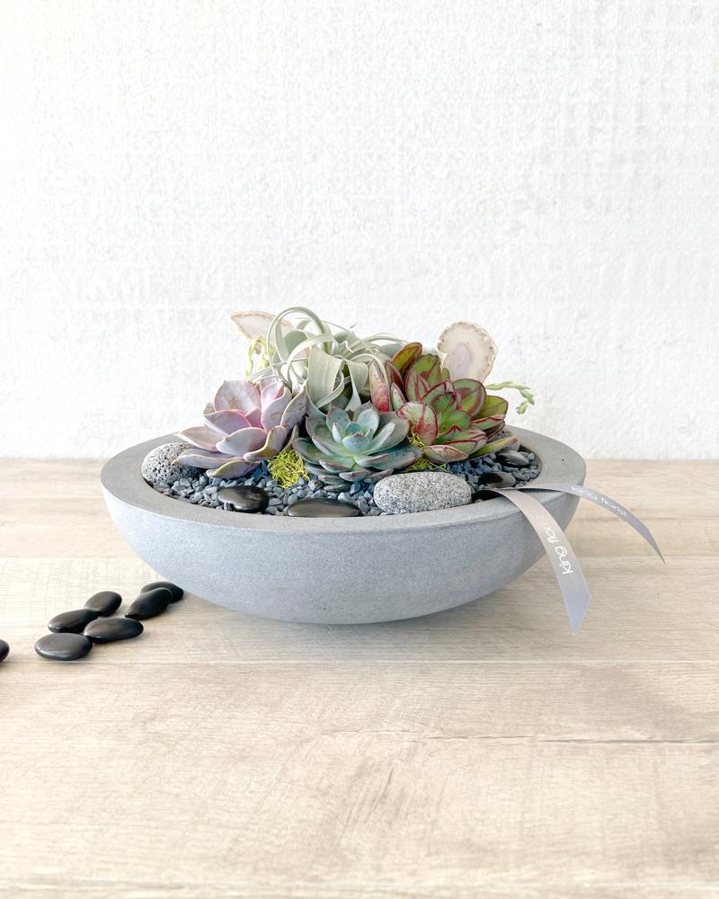 Floral Arrangement Only size, inches height and inches wide.