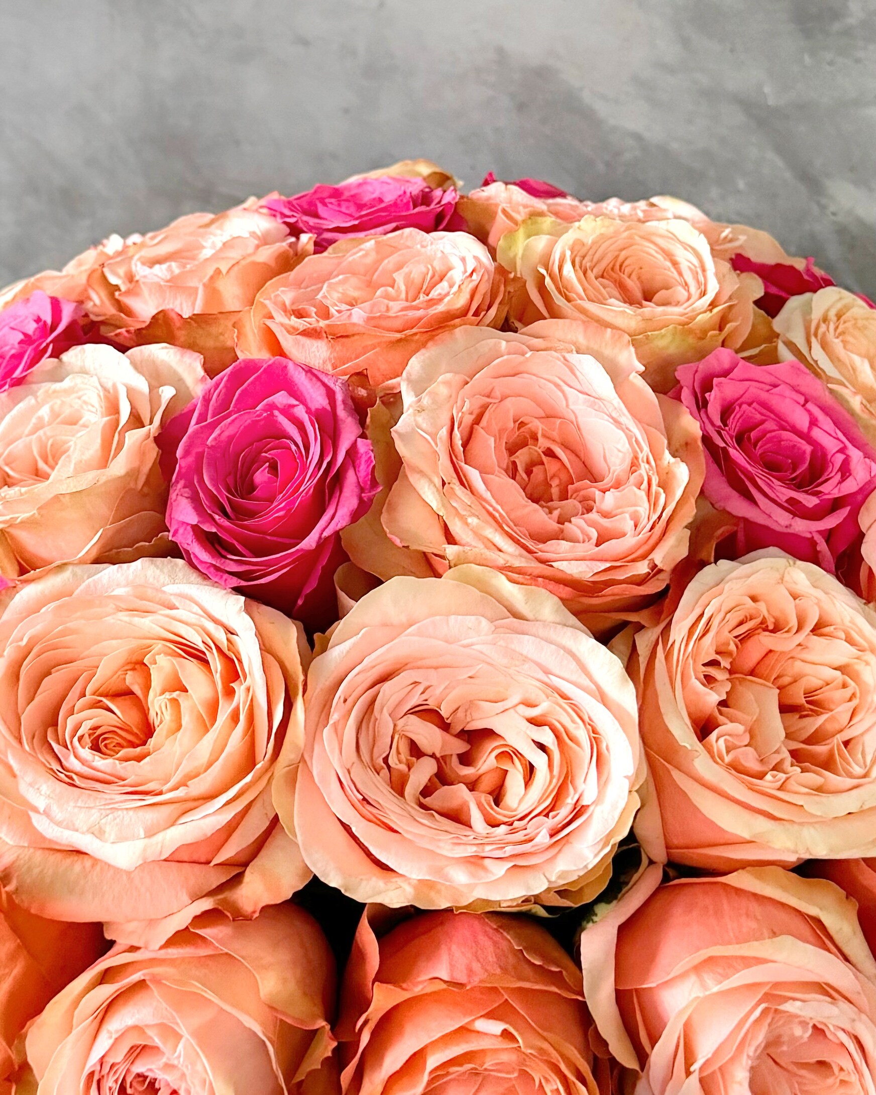 Floral Arrangement Only size, inches height and inches wide.