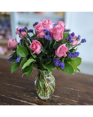 12 Petite Pink size, inches height and inches wide.