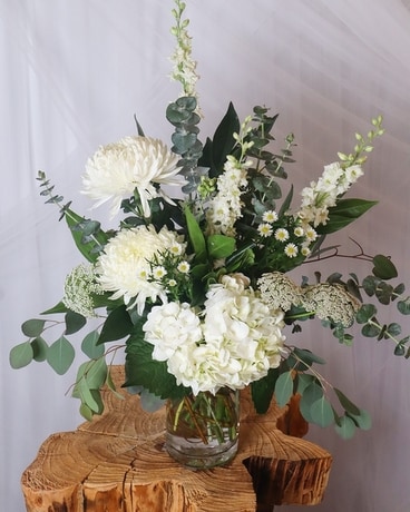 As Shown size, inches height and inches wide.