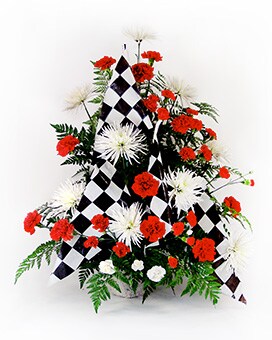As Shown size, inches height and inches wide.