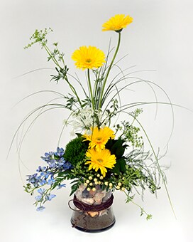 As Shown size, inches height and inches wide.