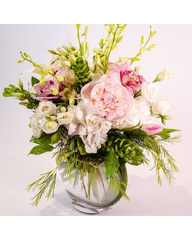 Spring's Blush Flower Arrangement