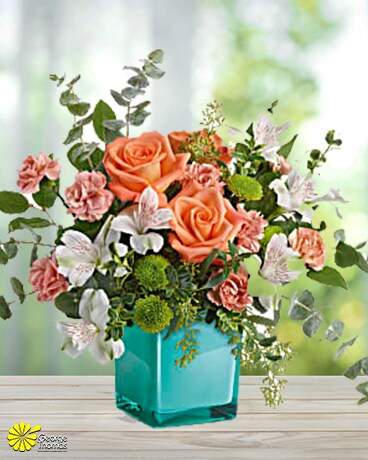 Simply Sweet size, inches height and inches wide.