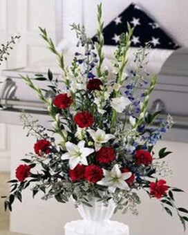 Bountiful Blooms size, inches height and inches wide.