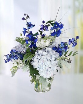 Bountiful Blooms size, inches height and inches wide.