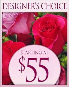 Designer's Choice $100 size, inches height and inches wide.