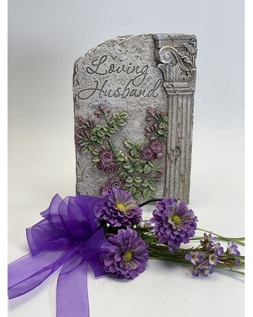 Plaque w/ Stand size, inches height and inches wide.
