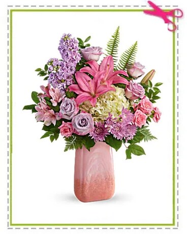 Floral arrangements $80 And Over size, inches height and inches wide.