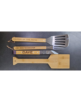 Tongs size, inches height and inches wide.