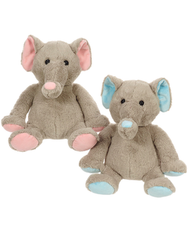 Pink Elephant size, inches height and inches wide.