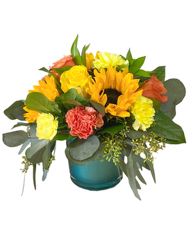 Standard size, 11 inches height and 13 inches wide.