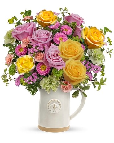 Queen Bee Pitcher Premium size, inches height and inches wide.