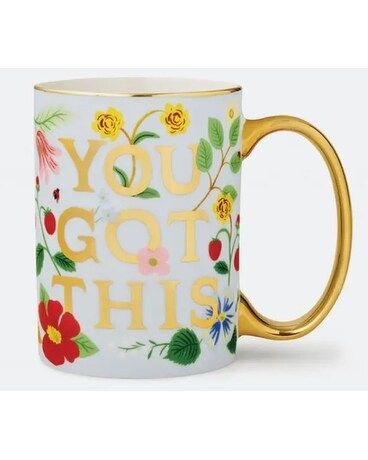 Mug size, inches height and inches wide.