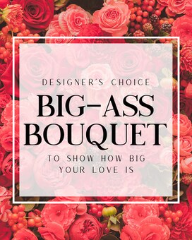 Big size, inches height and inches wide.