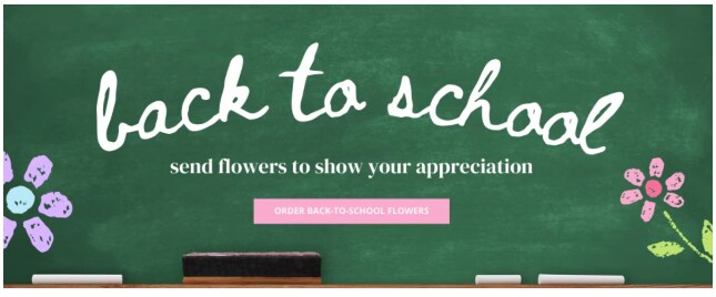 Back to School Flowers