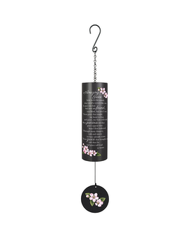 Chime Only size, inches height and inches wide.